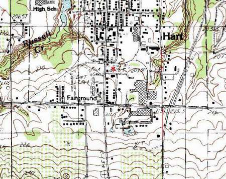 Hart Fairgrounds - Topo Map (newer photo)